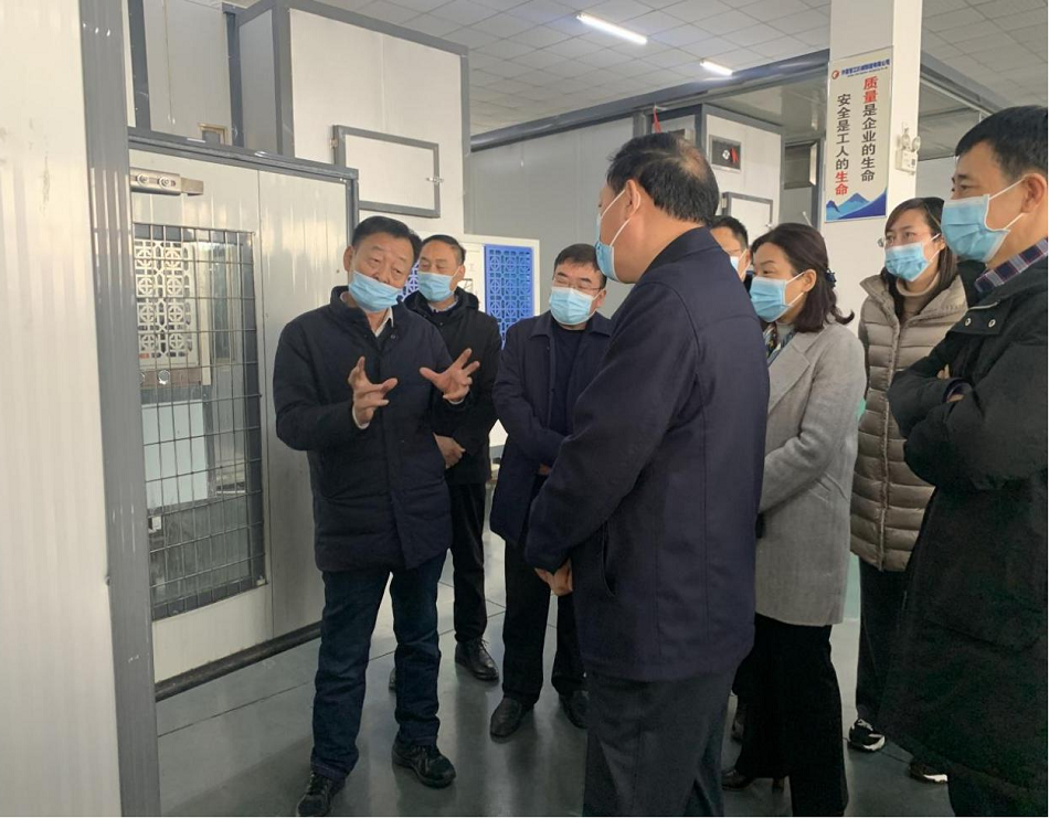 河南省烟草局调研组到许昌智工实地考察···